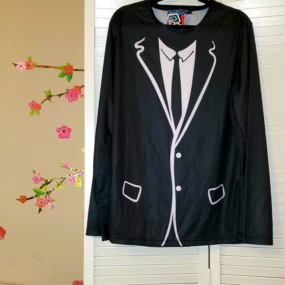 Watlees Other - 3-for-$15 Youth long sleeve tshirt faux tuxedo